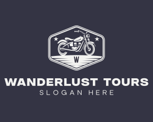 Motorcycle Touring Rider logo design