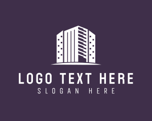 Buidling - Property Real Estate Tower logo design