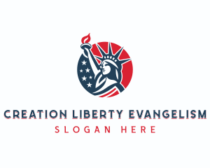 Liberty USA Patriot logo design