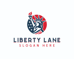 Liberty USA Patriot logo design