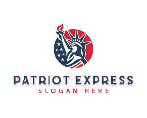 Liberty USA Patriot logo design