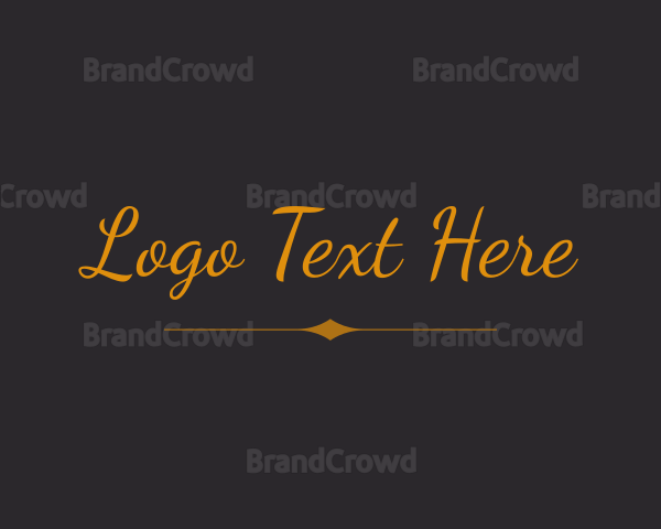 Elegant Cursive Business Logo