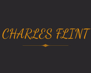 Elegant Cursive Business logo design