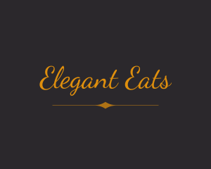 Elegant Cursive Business logo design