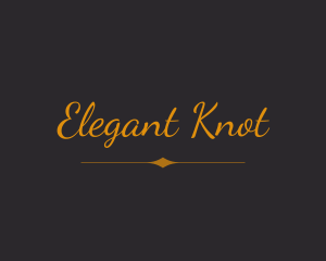 Elegant Cursive Business logo design