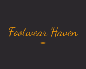 Elegant Cursive Business logo design