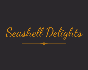 Elegant Cursive Business logo design