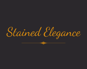 Elegant Cursive Business logo design