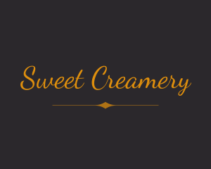 Elegant Cursive Business logo design