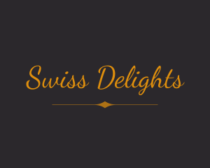 Elegant Cursive Business logo design