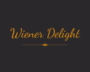 Elegant Cursive Business logo design