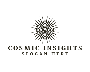 Psychic Cosmic Eye logo design