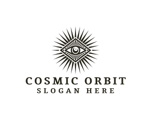 Psychic Cosmic Eye logo design