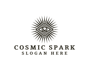 Psychic Cosmic Eye logo design