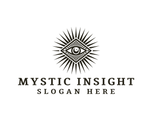 Psychic - Psychic Cosmic Eye logo design