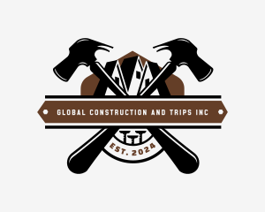 Hammer - Hammer Construction Builder logo design