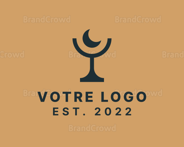 Moon Goblet Luxury Salon Logo