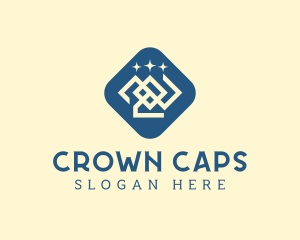 Generic Crown Stars logo design