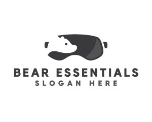 Bear - Snow Bear Goggles logo design