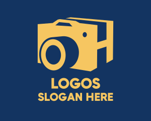 Photographer Film Camera  Logo