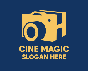 Film - Photographer Film Camera logo design