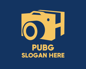 Yellow - Photographer Film Camera logo design