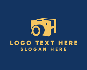 Instagram - Photographer Film Camera logo design