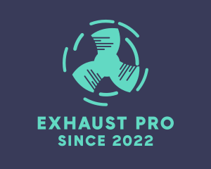 Exhaust - Exhaust Fan Ventilation logo design