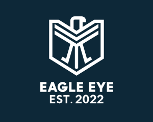 Eagle Security Shield logo design