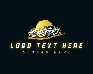 Mechanical - Auto Detailing Car logo design