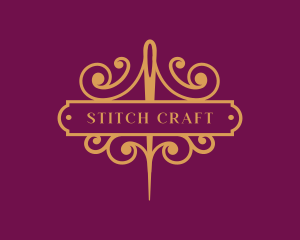 Tailoring - Needle Tailor Sewing logo design