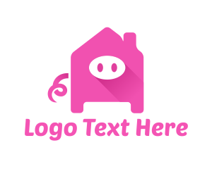 Pink Pig House Logo