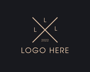 Modern Minimalist Fashion Trendy logo design