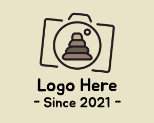 Electronics - Camera Rock Formation logo design