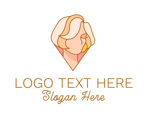 Female - Beauty Cosmetics Lady logo design