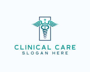 Caduceus Medical Healthcare logo design