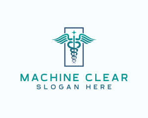 Telemedicine - Caduceus Medical Healthcare logo design