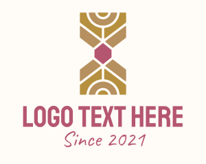 Timer - Jewel Sand Glass logo design