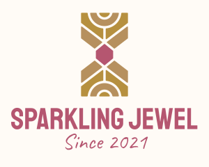 Jewel Sand Glass logo design