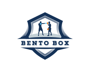 Boxing Athlete Tournament logo design