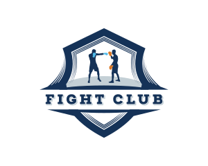 Sparring - Boxing Athlete Tournament logo design