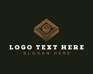 Log - Carpentry Wood Joinery logo design