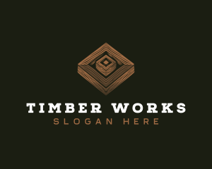 Carpentry Wood Joinery logo design