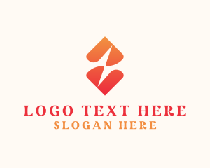 Logistic - Modern Thunder Bolt logo design