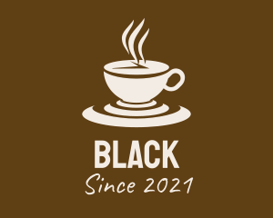 Clock Coffee Drink logo design