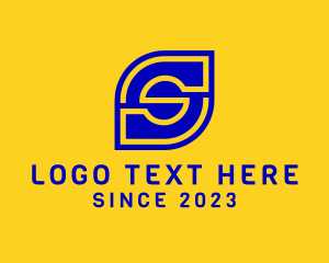 Digital Technology Letter S  logo design