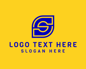 Digital Technology Letter S  Logo