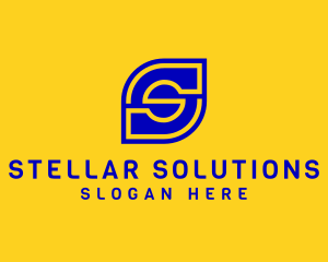 Digital Technology Letter S  logo design