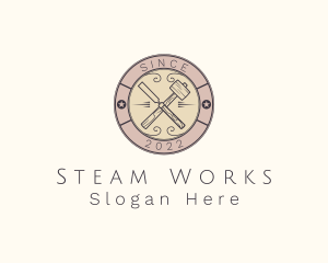 Woodworking Sculpting Tools logo design