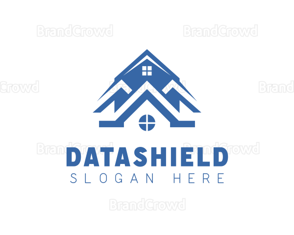 Roofing Home Builder Logo